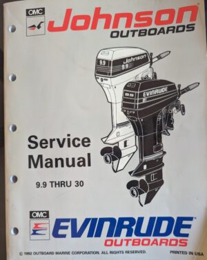 Johnson / Evinrude 1993 Service Manual #508282 - USED