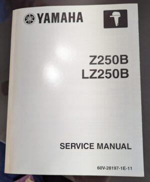Yamaha Outboard Service Manual 2002 Z250B, LZ250B:  LIT-18616-02-43