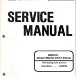Used - 1995 Mercury / Mariner Service Manual 8 & 9.9 Four Stroke #90-827857