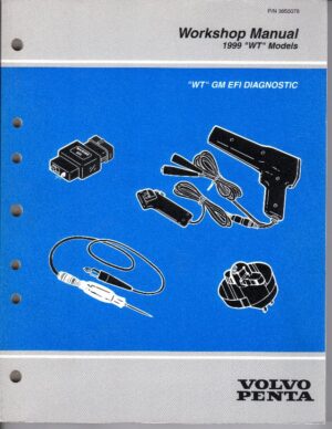 Used 1999 Volvo Workshop Manual (Service Manual) GM EFI Diagnostics Part #3850078